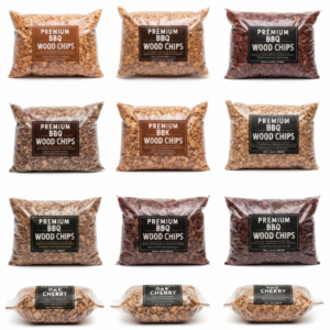 Premium BBQ Smoking Wood Chips 6 Flavour Bundle UK | British Nest